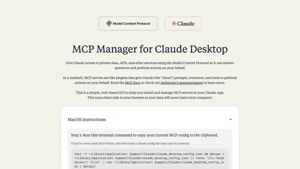 MCP Manager
