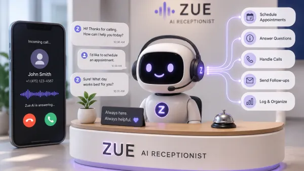 Zue AI Receptionist